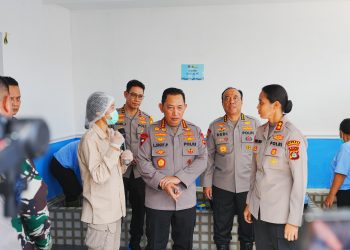 Program MBG, Kapolri Resmikan SPPG Polres Jembrana