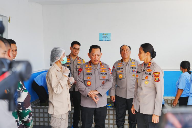 Program MBG, Kapolri Resmikan SPPG Polres Jembrana