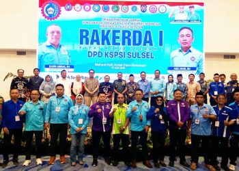 DPD KSPSI Sulsel Gelar Rakerda I Tahun 2025 di Hotel Claro Makassar