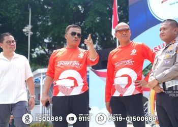 Kakorlantas Polri Tinjau Lokasi Car Free Day Sambut Hari Bhayangkara ke 79
