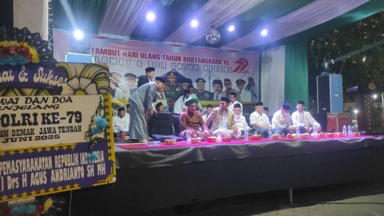 PW FRN Counter Polri Ucapkan Terima Kasih atas Suksesnya Doa dan Sholawat untuk Polri di Demak