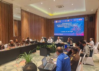 Kemenko Polkam Evaluasi SPPT-TI di NTB, Dorong Optimalisasi Pertukaran Data Antar Penegak Hukum