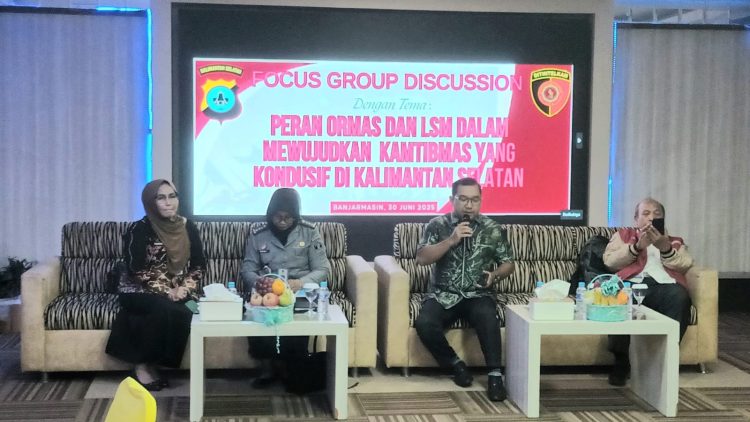 Dialog Ormas-LSM dan Kepolisian di Banjarmasin, Bahas Legalitas hingga Stabilitas Wilayah