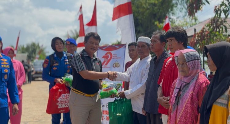 Polda Kalteng Resmikan Bedah Rumah Lansia di Seruyan Sambut HUT Bhayangkara ke-79