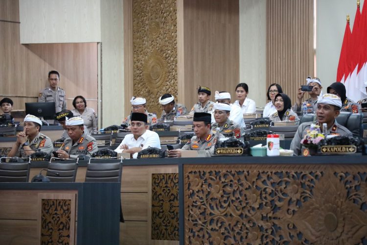 Kapolda Bali Ikuti Doa Bersama Lintas Agama Jelang Hari Bhayangkara ke 79