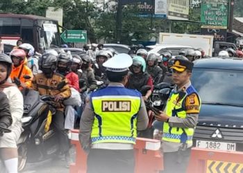 Polres Garut Siaga Penuh Hadapi Lonjakan Arus Balik Idul Adha di Jalur Selatan