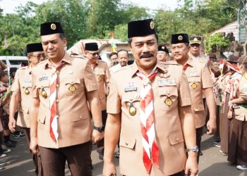 Warga Binaan Lapas Cibinong Ikuti Perkemahan Satya Dharma Bhakti Pemasyarakatan Sambut Hari Pramuka Nasional