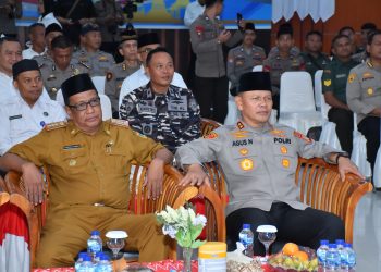 Doa Lintas Agama Warnai Peringatan HUT Bhayangkara ke 79 di Polda Sulteng