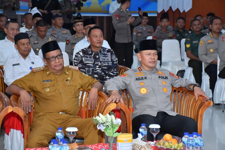 Doa Lintas Agama Warnai Peringatan HUT Bhayangkara ke 79 di Polda Sulteng