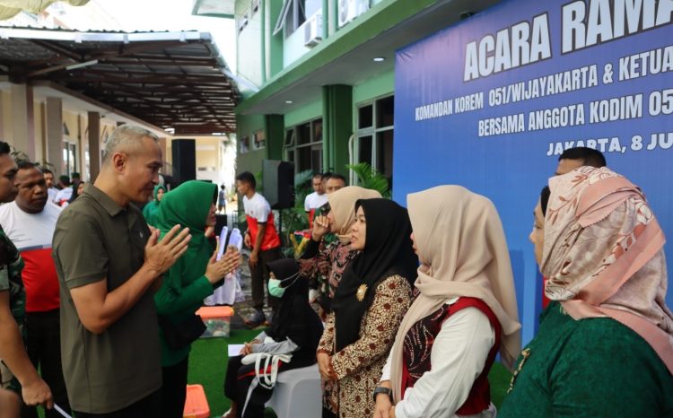 Brigjen Nugroho Ajak Prajurit Kodim Jaksel Rutin Olahraga dan Siapkan Pensiun