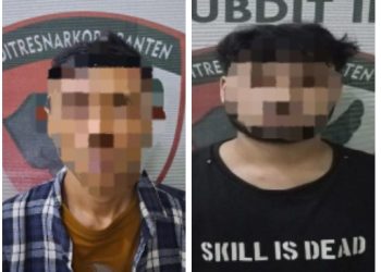 Ditangkap Polda Banten, Dua Pengedar Sabu Gunakan Modus Bungkus Nutrisari