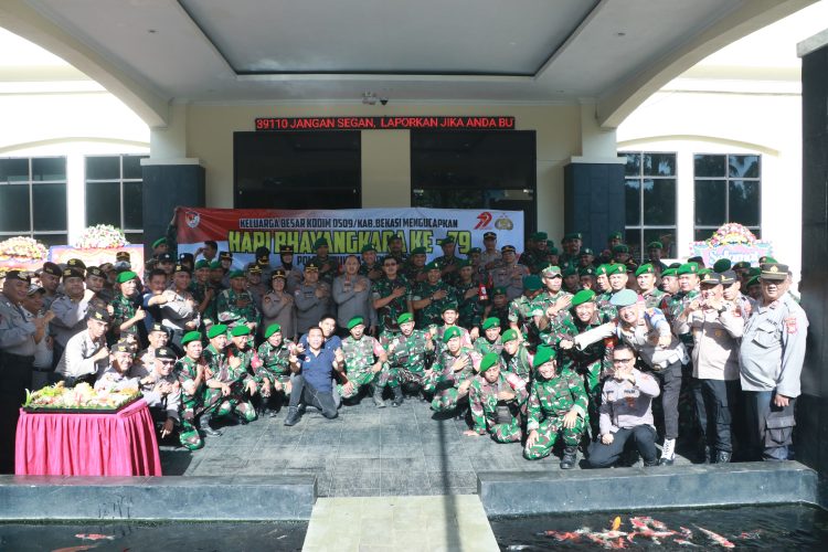Sinergi TNI-Polri: Kodim 0509 Bekasi Beri Kejutan Spesial di HUT Bhayangkara ke 79