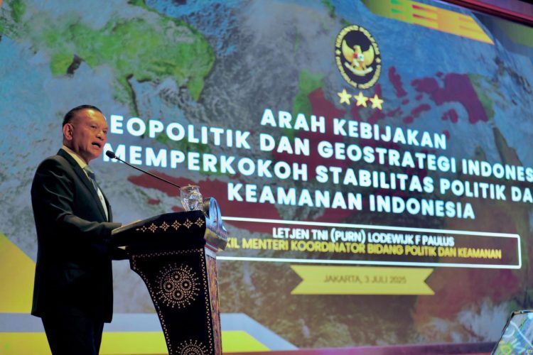 Kuliah Umum Wamenko Polkam, Bangun Sinergi Strategis Menuju Indonesia Maju