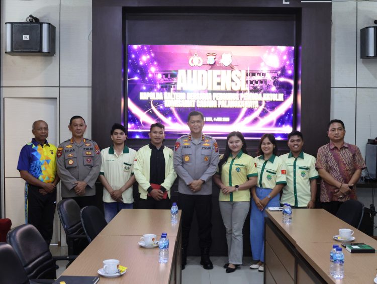 Perkuat Kemitraan, Pemuda Katolik Palangka Raya Temui Kapolda Kalteng Bangun Kolaborasi Kamtibmas