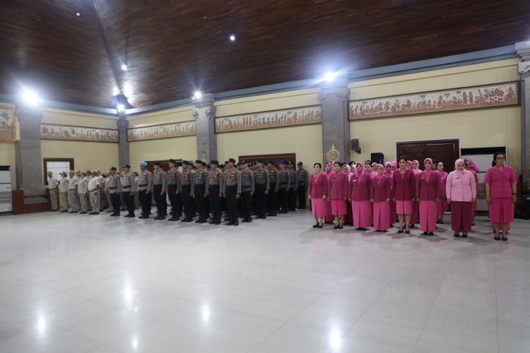 Kapolda Bali Lantik Sejumlah Pejabat Baru, Dorong Peningkatan Layanan Publik