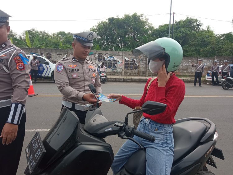 Operasi Patuh Maung 2025 Dimulai, Pengendara Langgar Aturan Diberi Teguran hingga Tilang