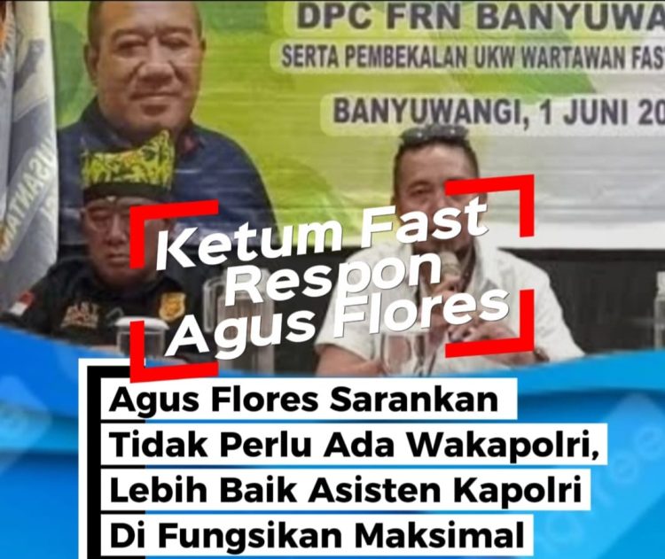 Mencegah 2 Matahari, Agus Flores Sarankan Tidak Perlu Ada Wakapolri