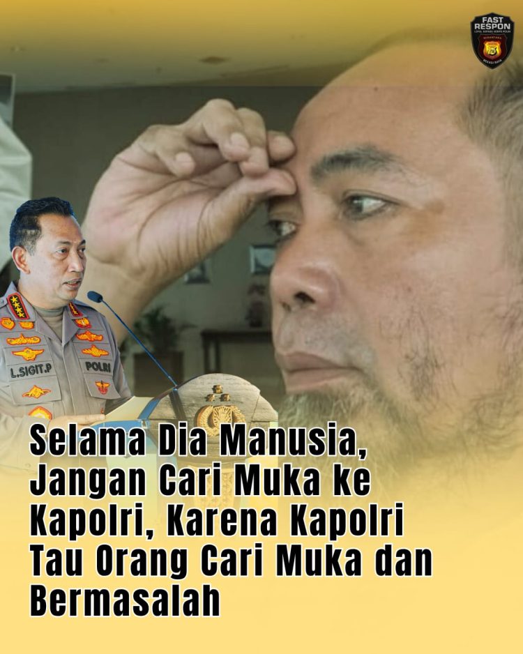 Sindiran Tajam Agus Flores: Jangan Cari Muka ke Kapolri, Beliau Sudah Punya Muka Sendiri