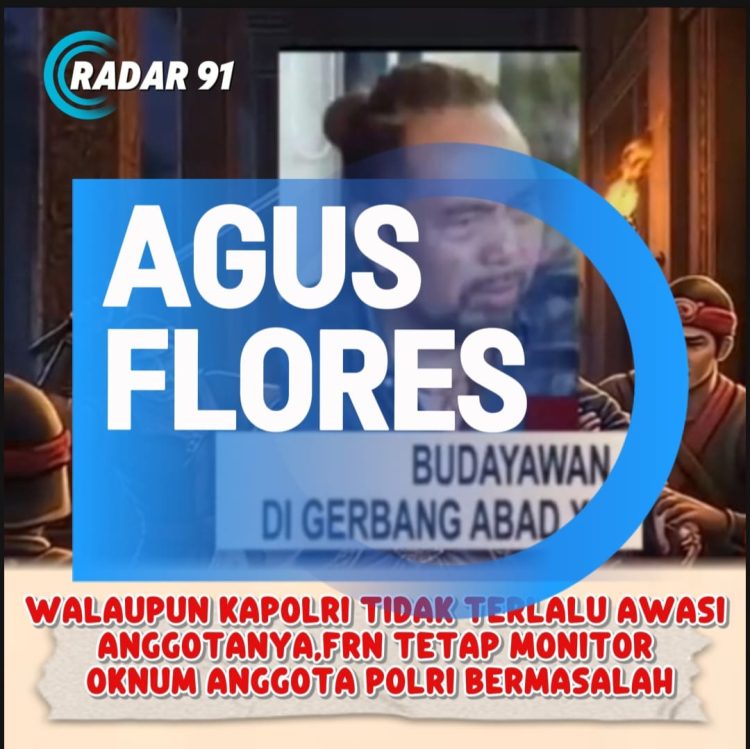 Agus Flores Tegaskan FRN Tetap Awasi Oknum Bermasalah di Tubuh Polri