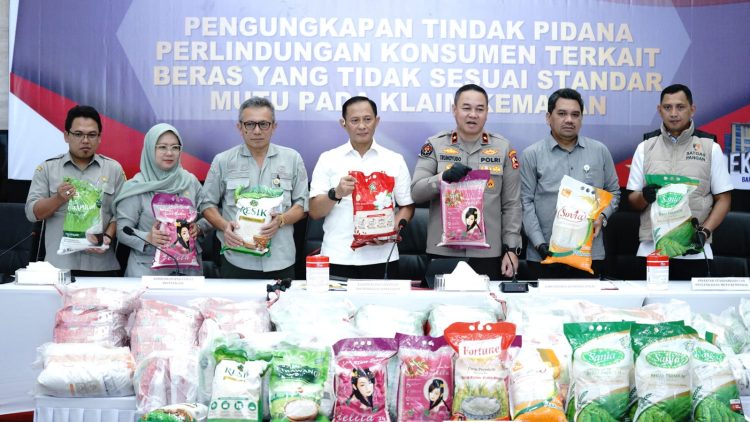 Satgas Pangan Polri Tingkatkan Kasus Beras Oplosan ke Tahap Penyidikan