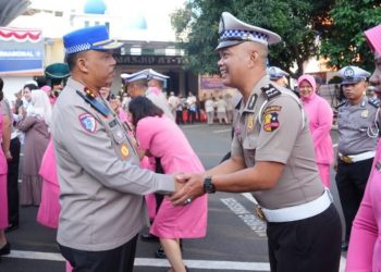58 Personel Korlantas Polri Raih Kenaikan Pangkat, Dipimpin Langsung Kakorlantas Irjen Agus Suryonugroho