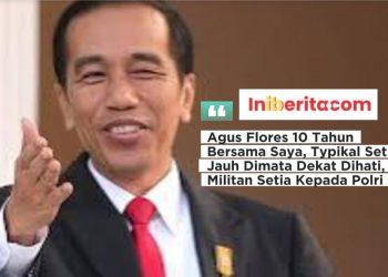 Joko Widodo Puji Ketua Umum PW FRN Counter Polri Agus Flores: Figur Setia dan Militan