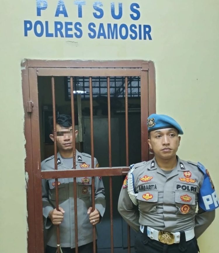 Polres Samosir Beri Sanksi Tegas Anggota yang Diduga Langgar Etika dan Moral