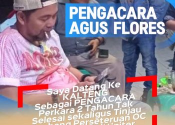 Agus Flores Kawal Kasus Dua Tahun di Kalteng dan Tinjau Sengketa Tambang