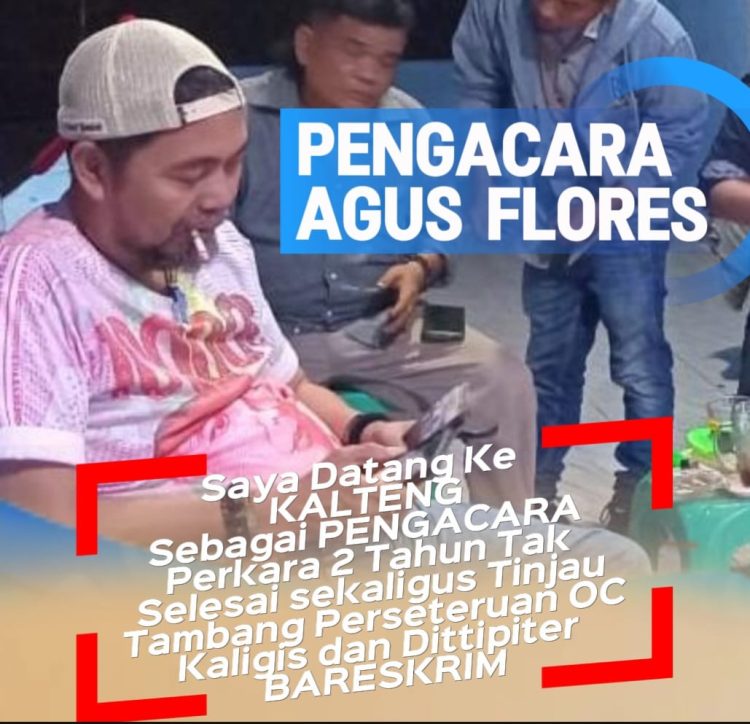 Agus Flores Kawal Kasus Dua Tahun di Kalteng dan Tinjau Sengketa Tambang