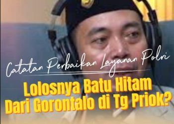 Agus Flores Soroti Dugaan Permainan dalam Lolosnya Batu Hitam dari Gorontalo ke Tanjung Priok