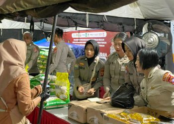 Polda Kalteng Gelar Gerakan Pangan Murah di Palangka Raya, Warga Antusias Borong Beras dan Minyak