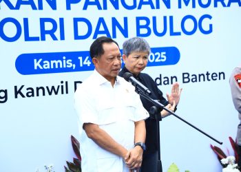 Gerakan Pangan Murah: Mendagri Apresiasi Sinergi Polri dan Bulog Kendalikan Inflasi
