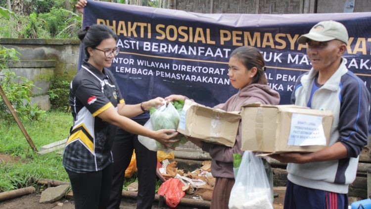 Lapas Narkotika Bangli Rayakan HUT RI ke-80 dengan Bakti Sosial dan Produk Warga Binaan