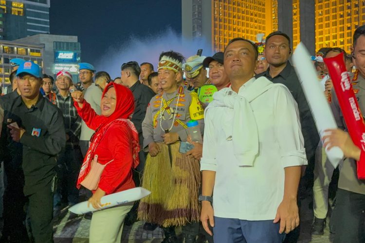 Semangat Kebangsaan Membara, Ribuan Warga Rayakan HUT RI ke-80 di Jakarta