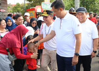 Kapolda Kalteng Hadiri Launching Cek Kesehatan Gratis dan Lomba Tradisional