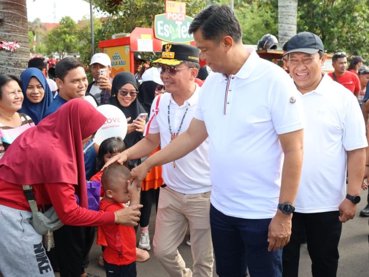 Kapolda Kalteng Hadiri Launching Cek Kesehatan Gratis dan Lomba Tradisional