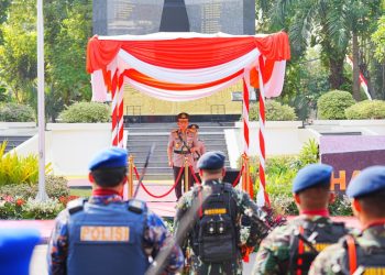 Kapolri Pimpin Upacara Hari Juang Polri, Simbol Dedikasi Polri Untuk Bangsa