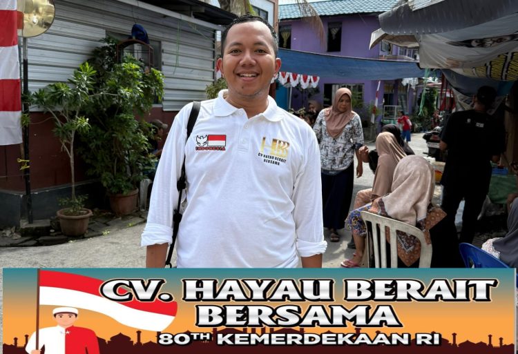 HUT RI ke-80, Warga Gang Rahmat Antusias Ikuti Lomba 17-an Didukung CV Hayau Barait