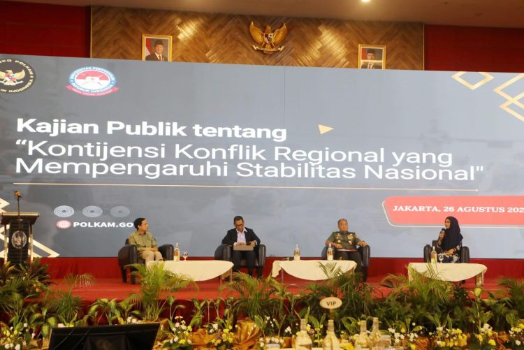 Kemenko Polkam Gelar Kajian Publik Dinamika Geopolitik Indo-Pasifik, Tekankan Pentingnya Sinergi Nasional