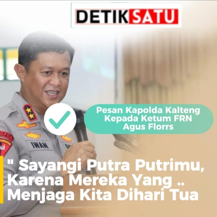 Kapolda Kalteng Ajak Masyarakat Hargai Generasi Muda: Pesan untuk Ketum FRN Agus Flores