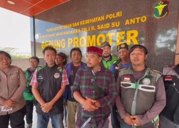 Bentuk Simpati Kepada Kepolisian, Aliansi Ojol Jenguk Polisi Korban Kericuhan