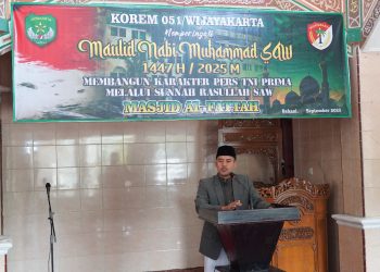 Korem 051 Wijayakarta Peringati Maulid Nabi Muhammad SAW 1447 H
