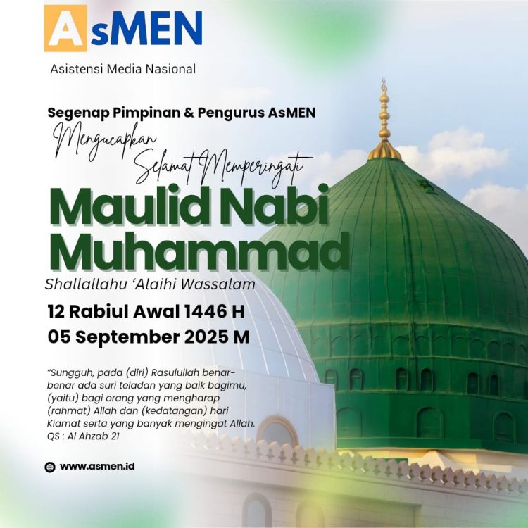 Ketua Umum AsMEN Ajak Jajaran Jadikan Maulid Nabi Momentum Perkuat Kiprah Membangun NKRI