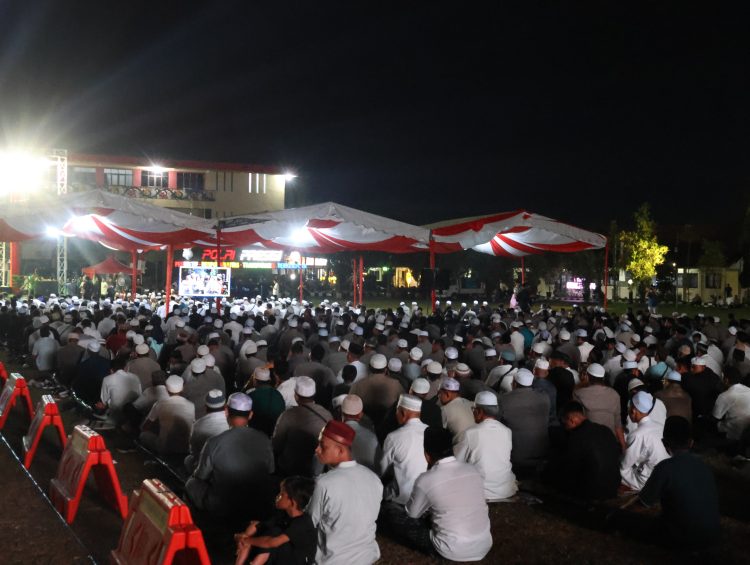 Tabligh Akbar Peringatan Maulid Nabi Muhammad SAW 1447 H di Polda Kalteng di Hadiri Ribuan Jamaah 