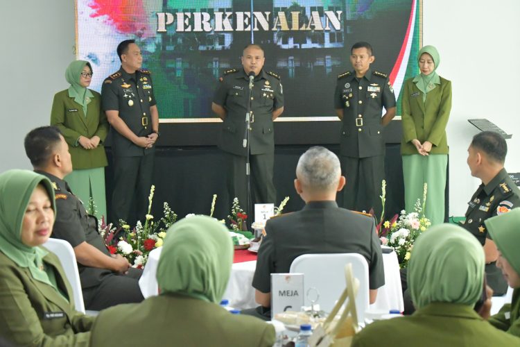 Sertijab Dandim 0508/Depok dan Kasiter Korem 051/Wkt dipimpin Brigjen TNI Nugroho Imam Santoso