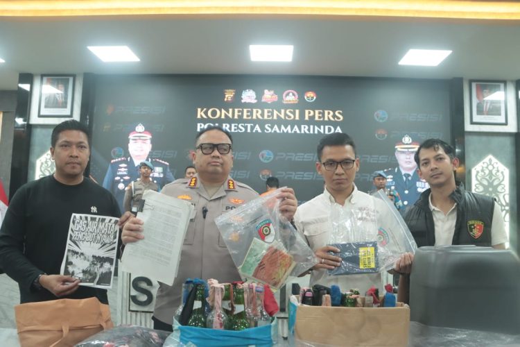 Otak Intelektual Bom Molotov Ditangkap di Samarinda