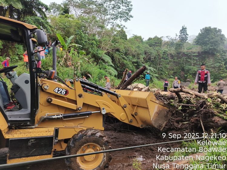 Hujan Deras Picu 8 Titik Longsor di Jalur Aegela–Nangaroro