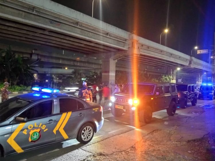 Koramil 08/Duren Sawit, Polsek dan Ormas Gelar Patroli Gabungan di Jakarta Timur