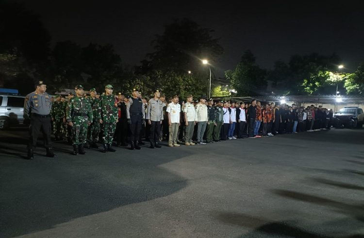 Wujudkan Lingkungan Kondusif, Koramil 03/PS. Rebo-Ciracas Gelar Apel Empat Pilar