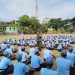Babinsa Gelar Pembinaan Cinta Tanah Air Untuk Siswa SMK Sakti